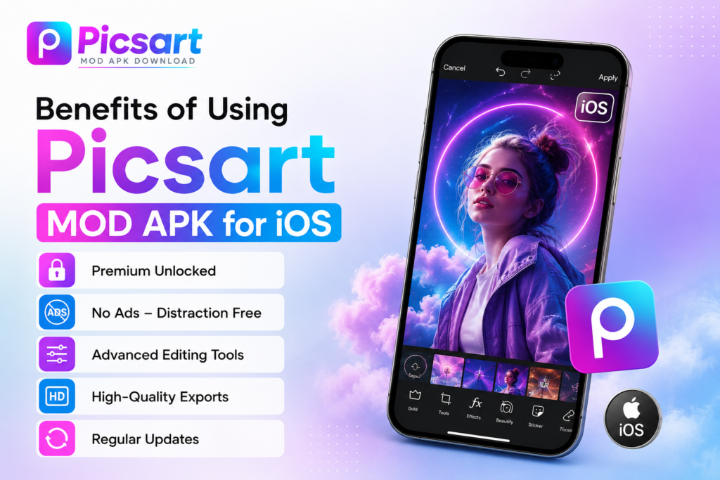 Picsart MOD APK for iOS