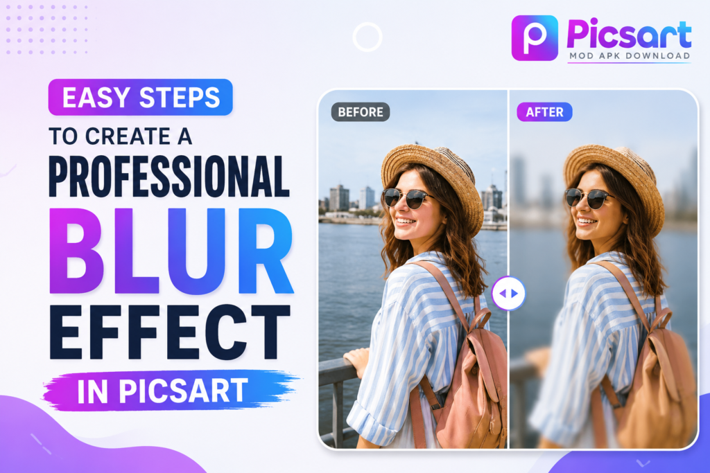 How to Blur Background in Picsart