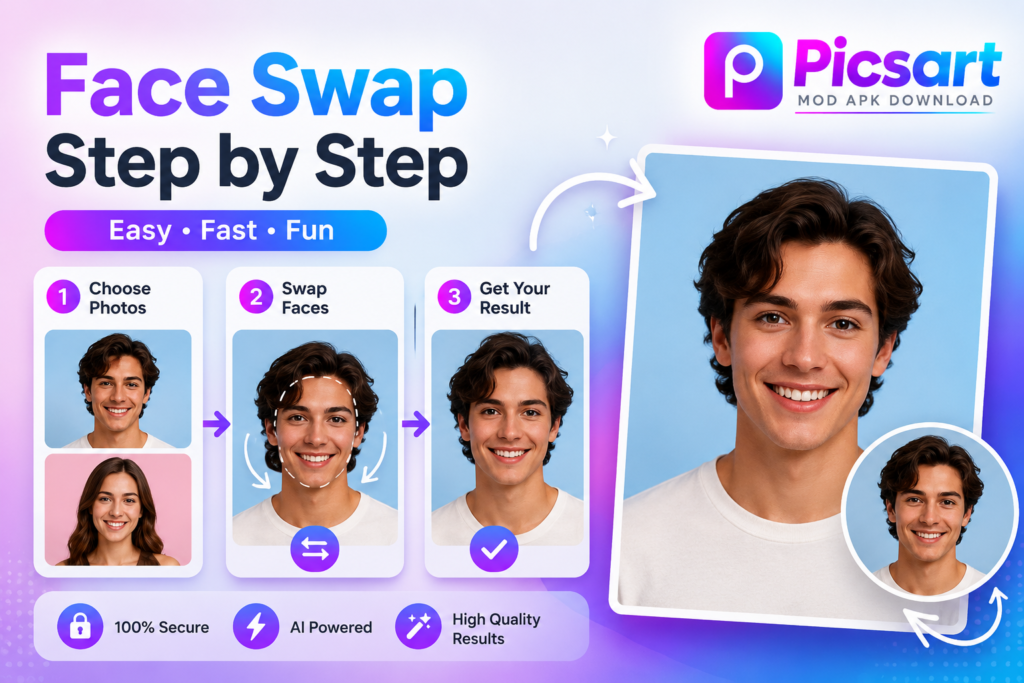How to Use Face Swap in Picsart