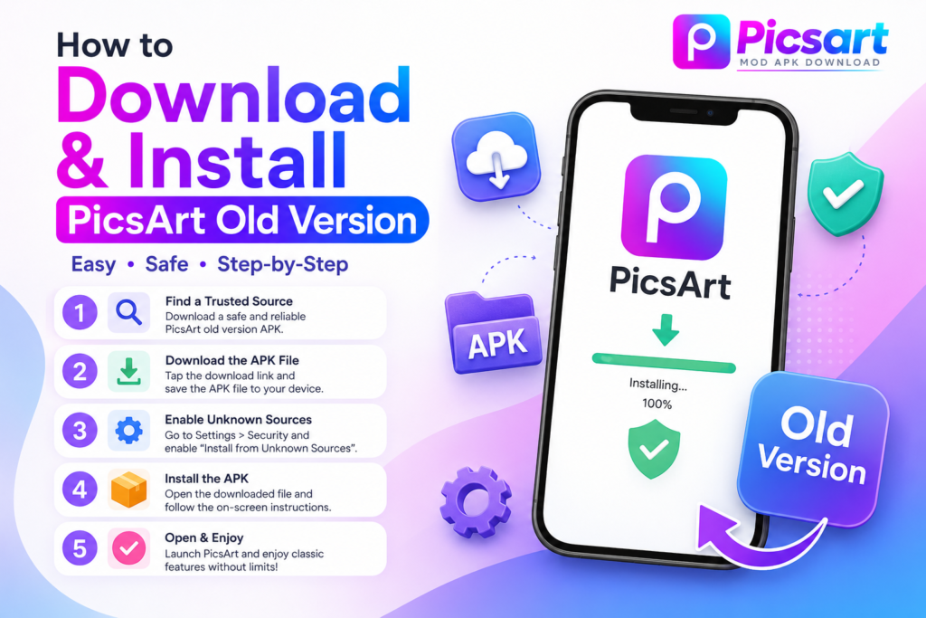 Picsart Apk Download Old Version