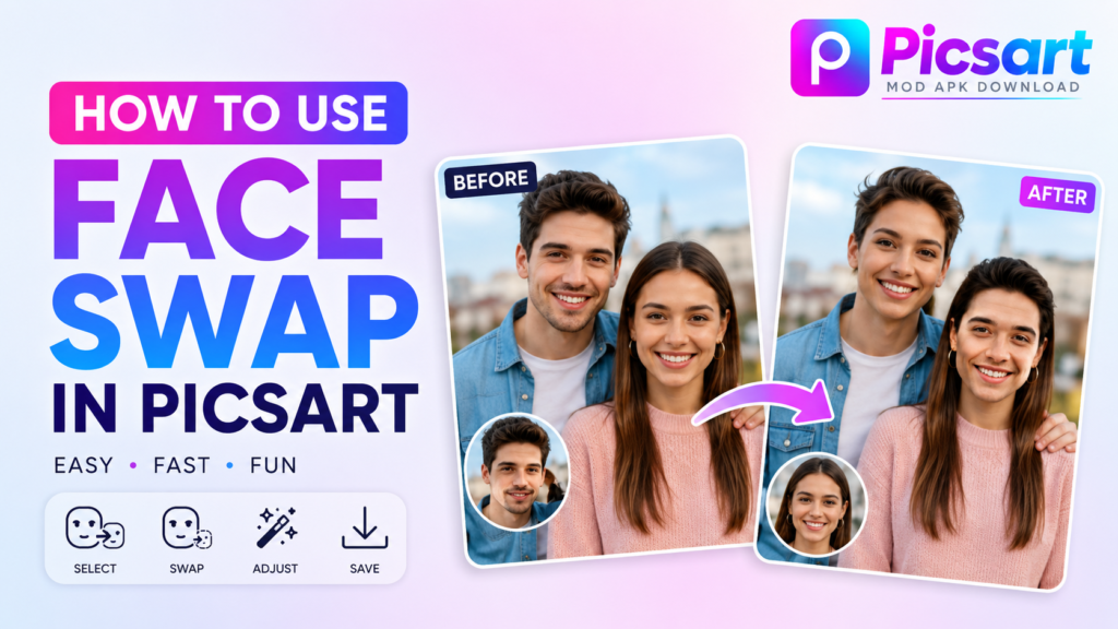 How to Use Face Swap in Picsart