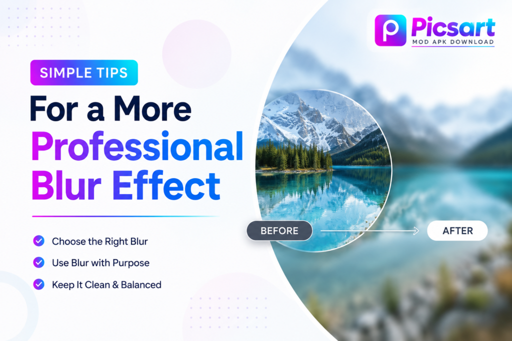 How to Blur Background in Picsart