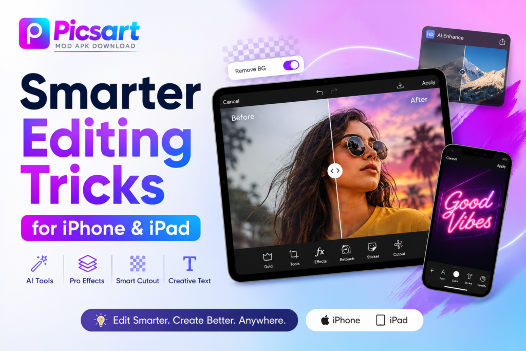 Picsart MOD APK for iOS