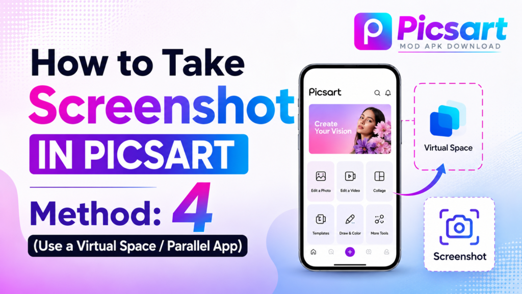 How to Take Screenshot in Picsart