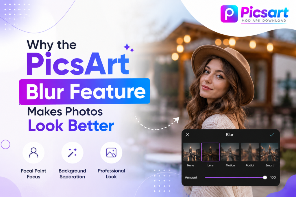 How to Blur Background in Picsart